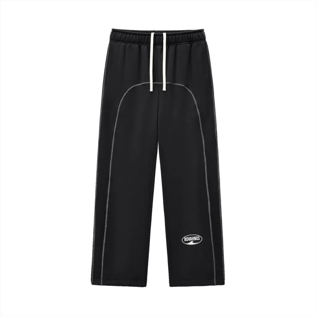 Contrast comfy track pants